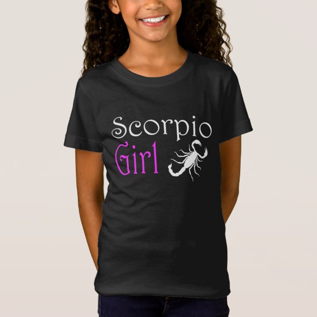 Camiseta garota de escorpião (Frente)