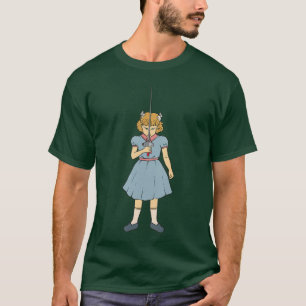Camiseta Garota de Esgrima com Espada Clementine Punk Rock
