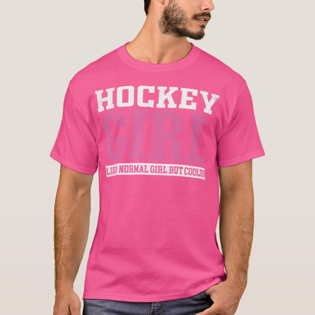 Camiseta Garota de Hóquei (Frente)