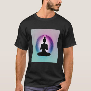 Camiseta Garota de Ioga Saudação Solar Feminina Meditação C