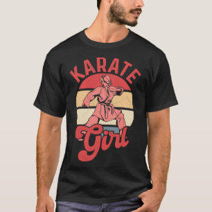 Camiseta Garota de Karatê Karateka Lutadora de Autodefesa