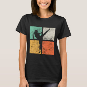 Camiseta Garota de Kickboxing Muay Thai Kickboxer