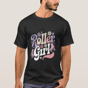 Camiseta Garota de Patins nos Anos 70 80 90