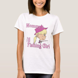 Camiseta Garota de Pesca mamãe