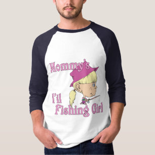 Camiseta Garota de Pesca mamãe