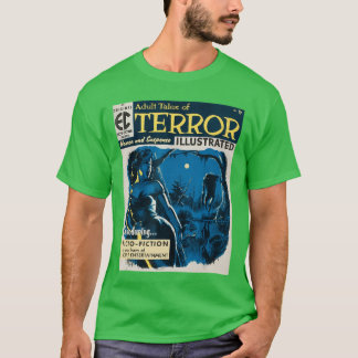 Camiseta Garota de Pin-up Vintage de Filme de Terror Hallow