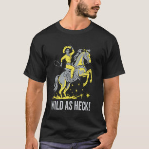 Camiseta Garota de Rodeio Western Cowgirl a Cavalo