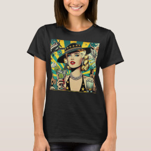 Camiseta Garota de Show Retrô