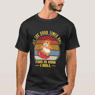 Camiseta Garota de Skate Roupa Estética Skate Lazer Skatebo