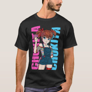 Camiseta Garota de Terror Filme Monstro Anime Mangá Hallowe