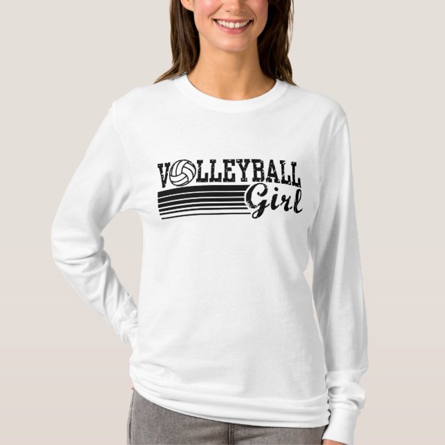 Camiseta Garota de Voleibol (Frente)