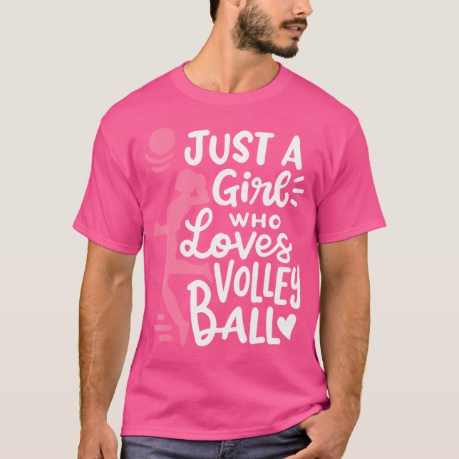 Camiseta Garota de Voleibol (Frente)