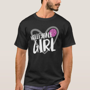Camiseta Garota de Voleibol