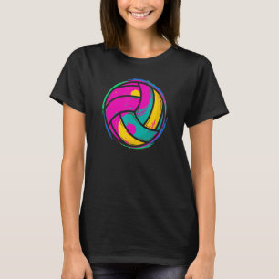 Camiseta Garota de Voleibol em Yang