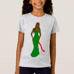 Camiseta garota demônio