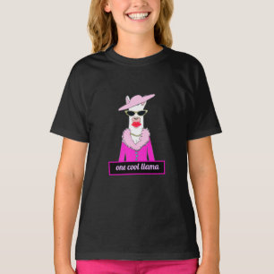 Camiseta Garota Design de Llama