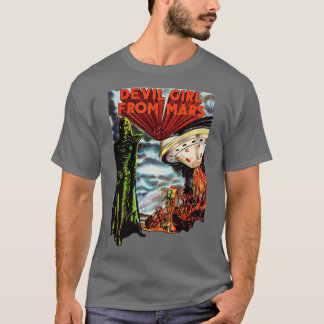 Camiseta Garota Diaba De Marte Cult Clássica Horror Arte Fã