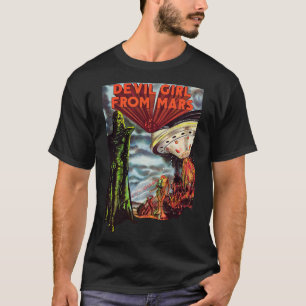 Camiseta Garota Diaba De Marte Cult Clássica Horror Arte Fã
