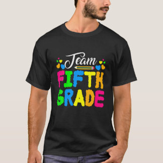 Camiseta Garota do 1º Dia da Equipe de Ensino Engraçado do