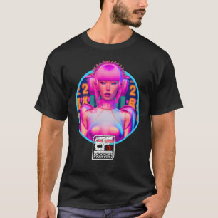 CAMISETA GAROTA DO BOOOM FASHION CYBERPUNK
