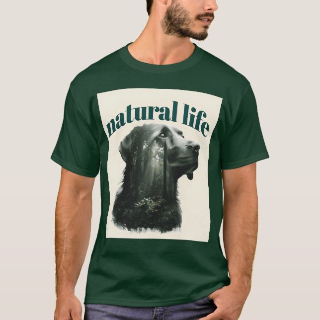 Camiseta Garota do Cão da Floresta (Frente)