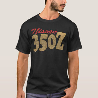 Camiseta Garota do carro esportivo Nissan 35OZ frente e ver