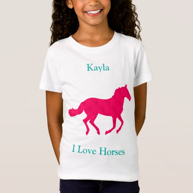 Camiseta Garota do Cavalo (Frente)