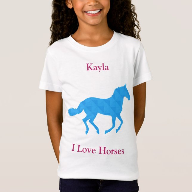 Camiseta Garota do Cavalo (Frente)