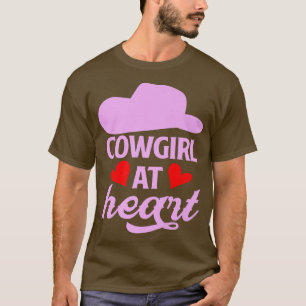 Camiseta Garota Do Coração Das Mulheres Que Fazem Vaca Quen