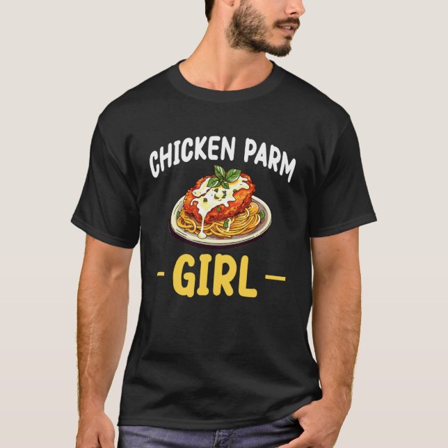 Camiseta Garota do Frango à Parmegiana (Frente)