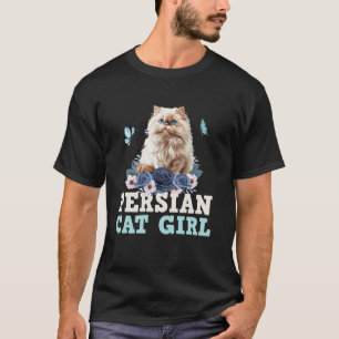 Camiseta GAROTA DO GATO PERSA Dona de Gato Persa Mãe de Gat