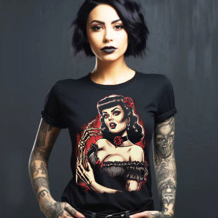 Camiseta Garota do horror assustadora
