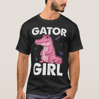 Camiseta Garota do Jacaré - Animal do Zoológico de Jacaré C
