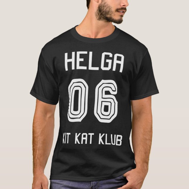 Camiseta Garota do Kit Kat Klub - Helga (Frente)