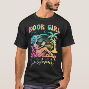 Camiseta Garota do Livro Groovy Verão Livros Leitura Literá