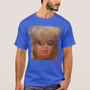 Camiseta Garota do Meme da Cara de Boneca Engraçada