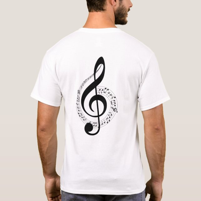 Camiseta Garota do Piano  (Verso)