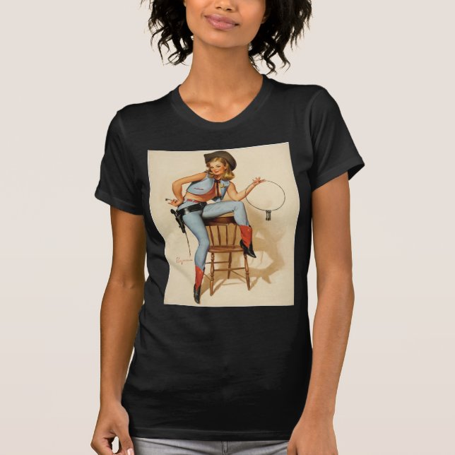 Camiseta Garota do Pin-up (Frente)