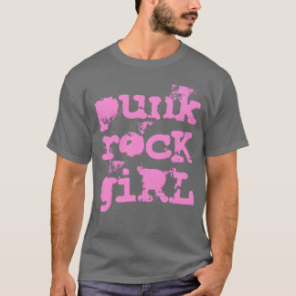 Camiseta Garota do Punk Rock engraçada