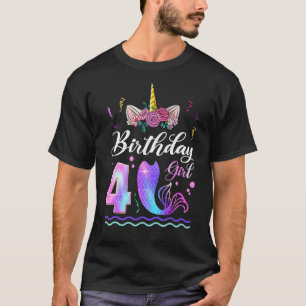 Camiseta Garota do Quarto Aniversário - Trilha de Sereia Un