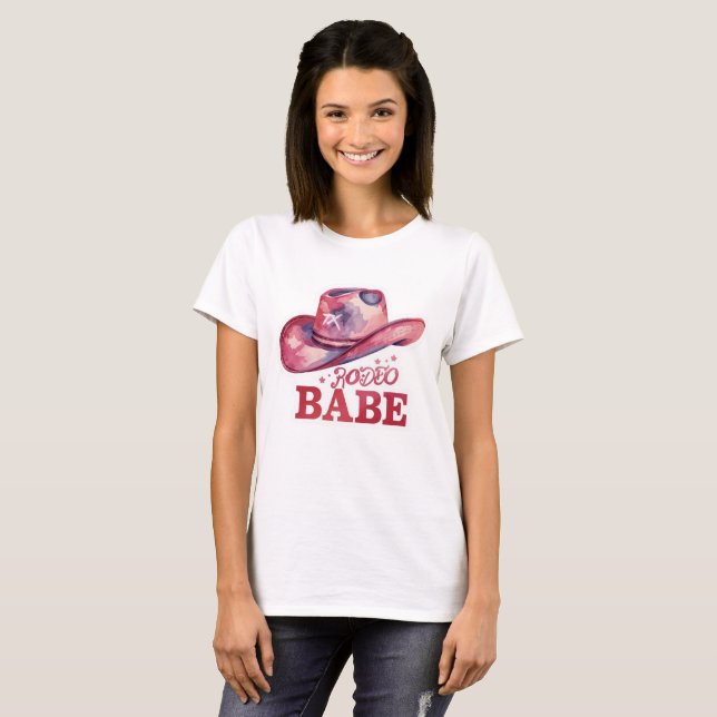Camiseta Garota do Rodeio Texas  (Frente Completa)