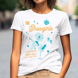 Camiseta Garota do Show Personalizada Festa de Noivado Desp