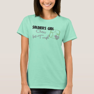 Camiseta Garota do Soldado, mas dura