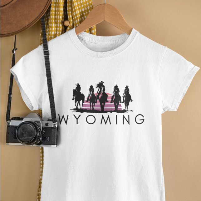 Camiseta Garota do Wyoming (Criador carregado)