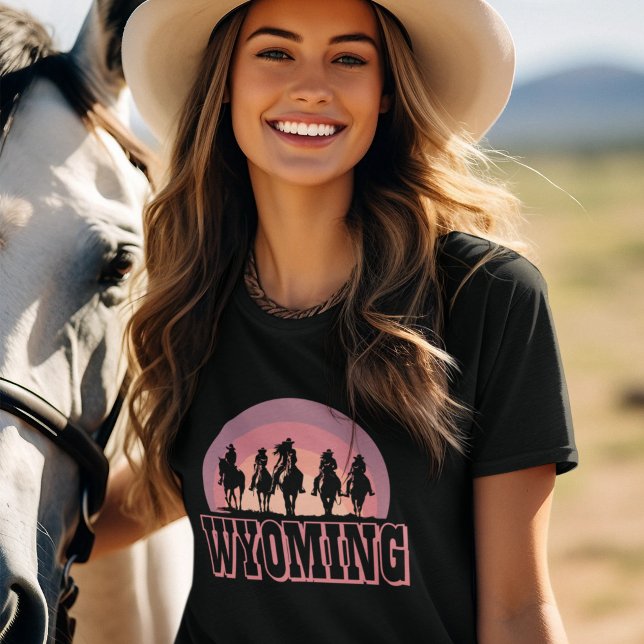 Camiseta Garota do Wyoming (Criador carregado)
