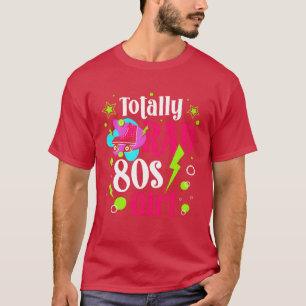 Camiseta Garota dos Anos 80 Década de Oitenta 1980 Vintage