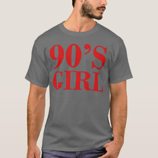 Camiseta Garota dos anos 90 nostalgia de garota família