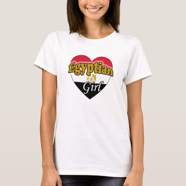 Camiseta Garota Egípcia (Frente)
