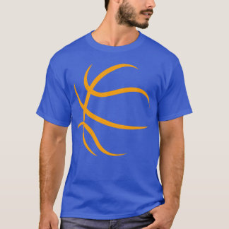 Camiseta Garota entusiasta de brilho do basquete