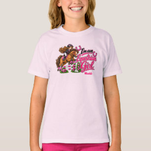 Camiseta Garota Equestre Fofa